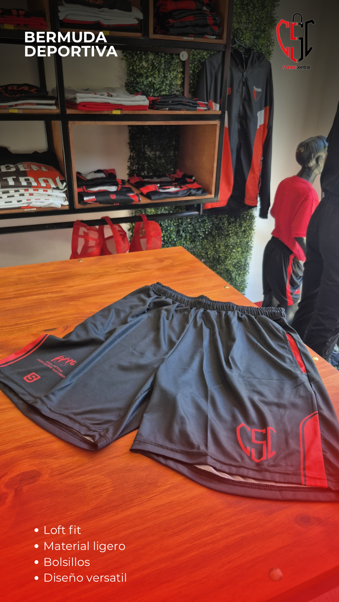 Bermuda deportiva